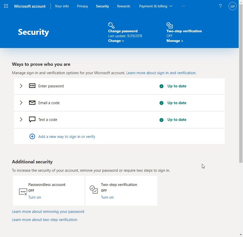 microsoft outlook two factor auth settings-1